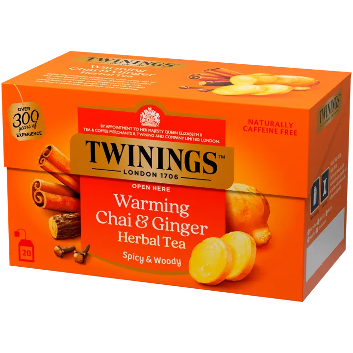 Twinings Warming Chai & Ginger yrttitee 20x2g