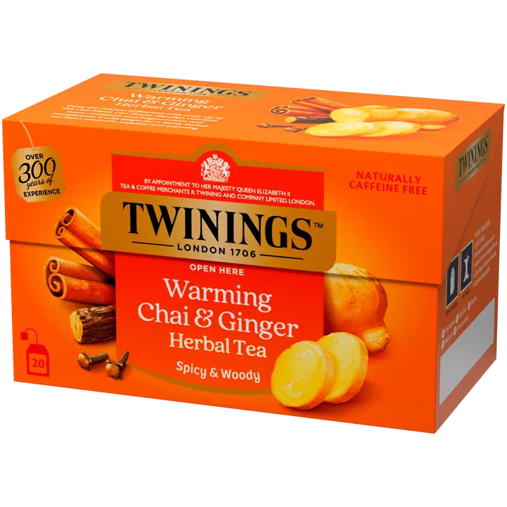 Twinings Warming Chai & Ginger yrttitee 20x2g
