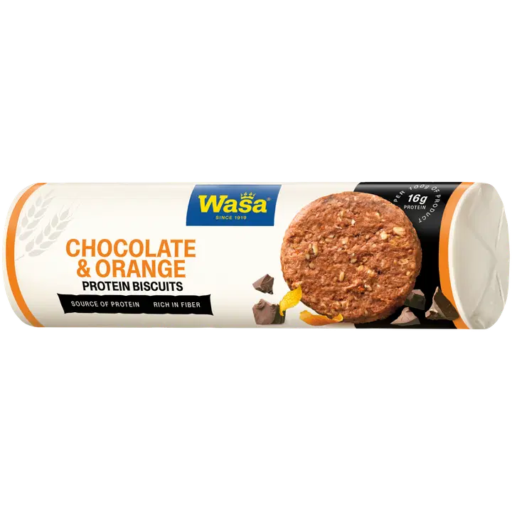 Wasa Suklaa & Appelsiini Proteiinikeksit 250 g