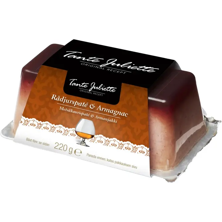 Tante Juliette Metsäkaurispaté&Armanjakki 220g