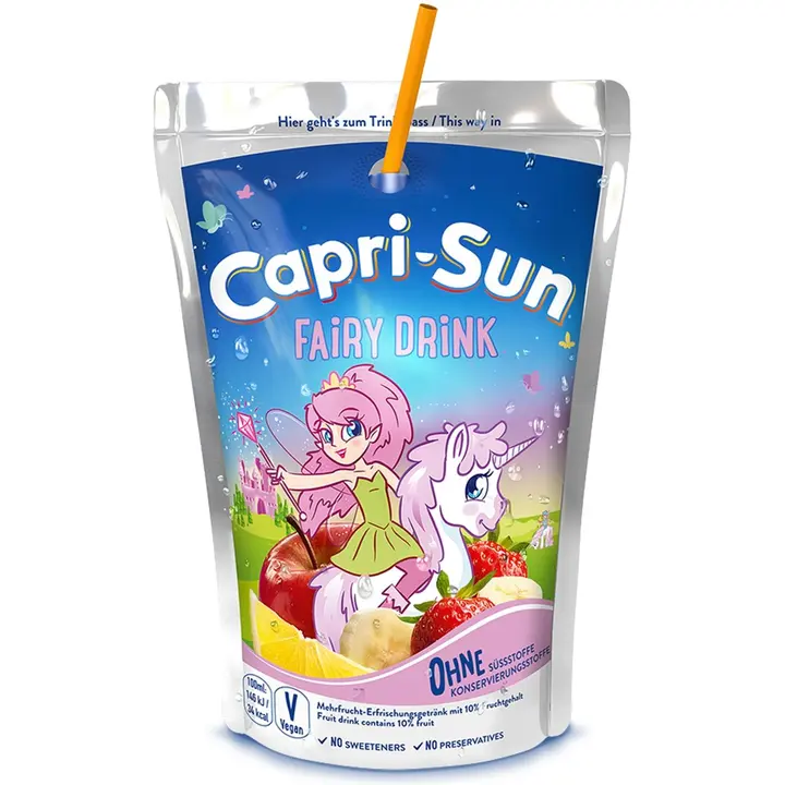 Capri-Sun Fairy Drink Mehujuoma 200 ml pillimehu