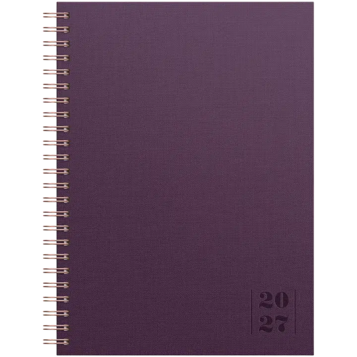 Burde Kalenteri 2027 Business Textile luumu