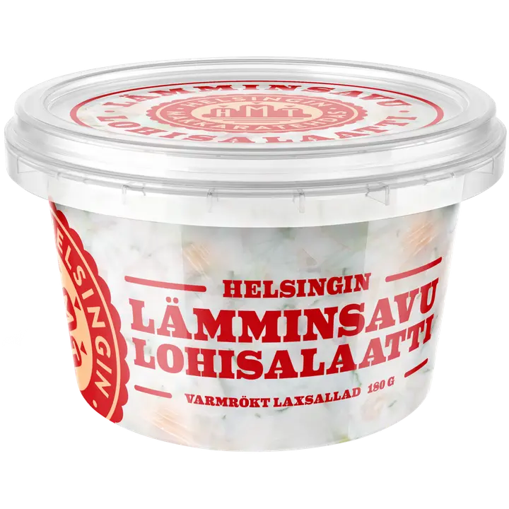 Helsingin Lämminsavulohisalaatti 180 g