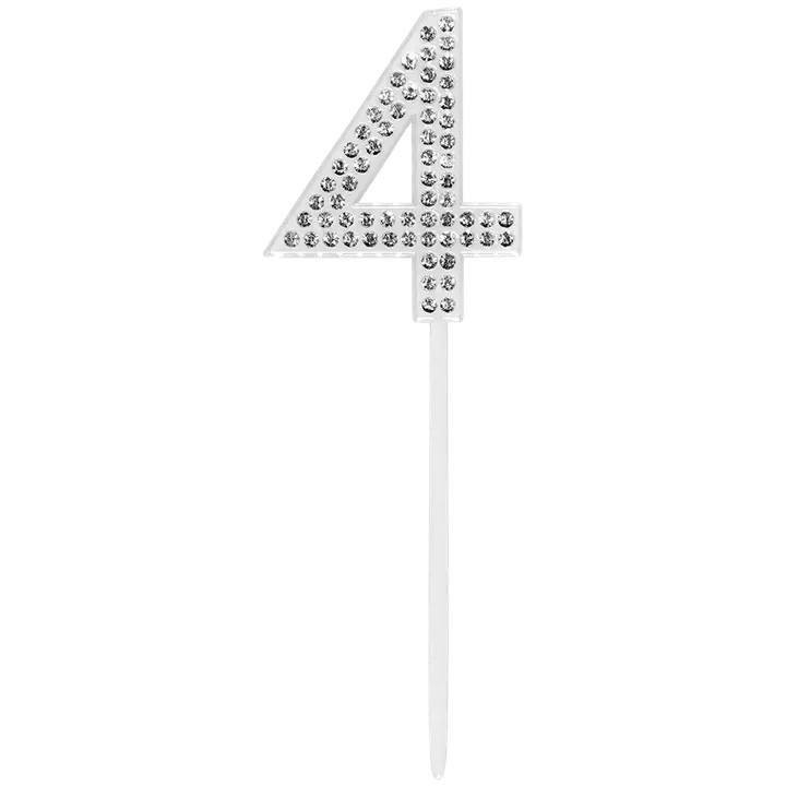 Koristetikku timantein numero 4