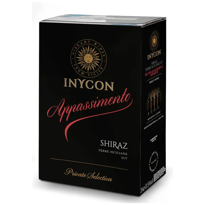 Inycon Appassimento Shiraz KGT vein 13,5%vol 3L