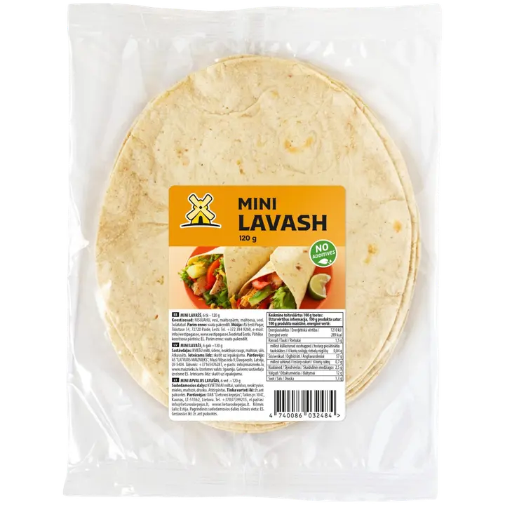 Eesti Pagar Mini Lavash 120 g