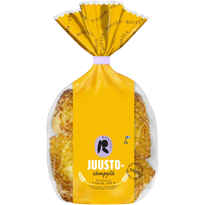 Rosten Juustosämpylä 4 kpl 240 g