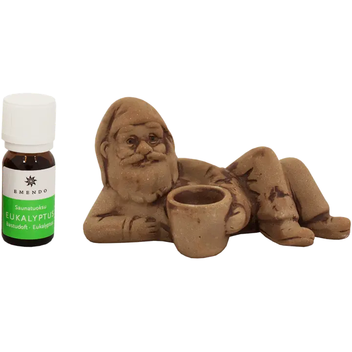 Emendo makaava saunatonttu + saunatuoksu eukalyptus 10ml