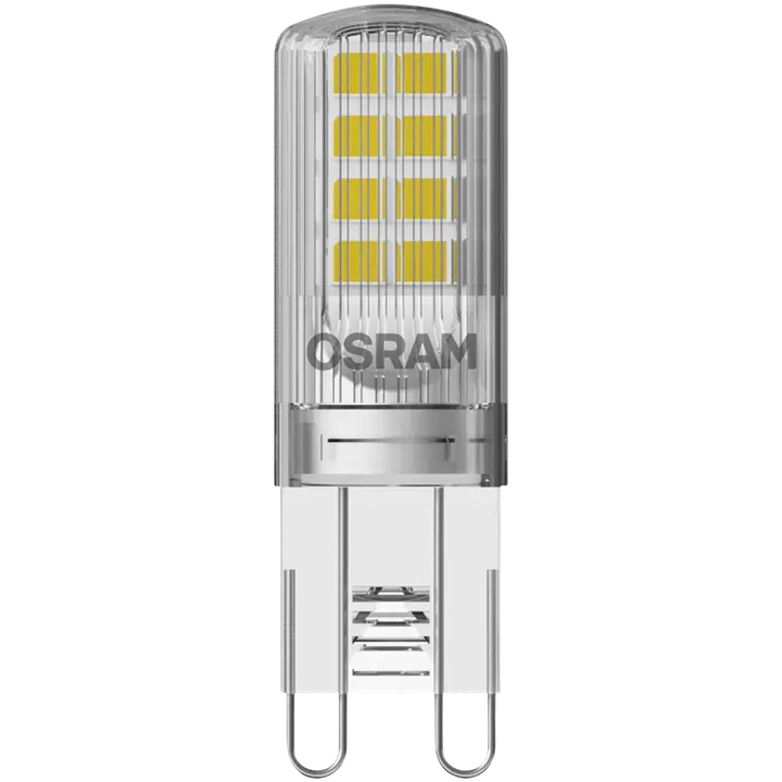 Osram LED PIN 2,6W/2700K G9 ei-himmennettävä kirkaskupuinen LED-pienoislamppu 2kpl/pkt