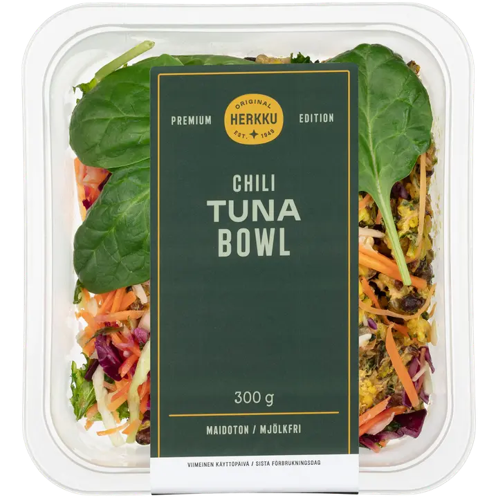 Herkku Premium Edition Chili tuna bowl 300g