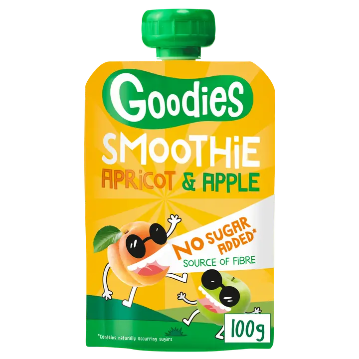Goodies Apricot & Apple aprikoosi- ja omenasmoothie 100g