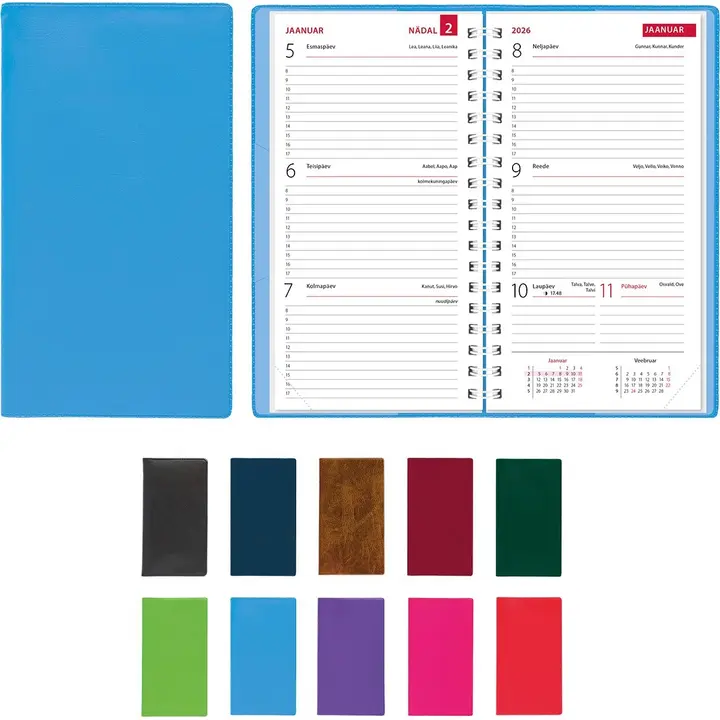 Taskumärkmik m1, spiraal, plastkaas, 85*