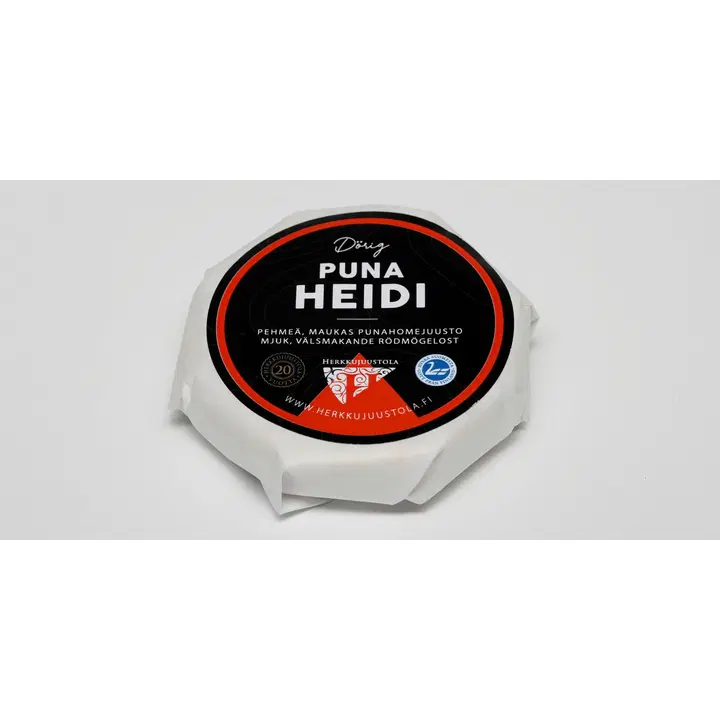 Herkkujuustola PunaHeidi pehmeä, pinnalta kypsytetty punahomejuusto pala 150g