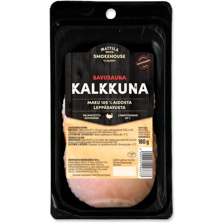 Mattila Bros. Savusauna Kalkkuna 180g