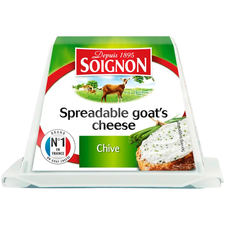 Soignon vuohenjuustolev. Ruohosip. 150g