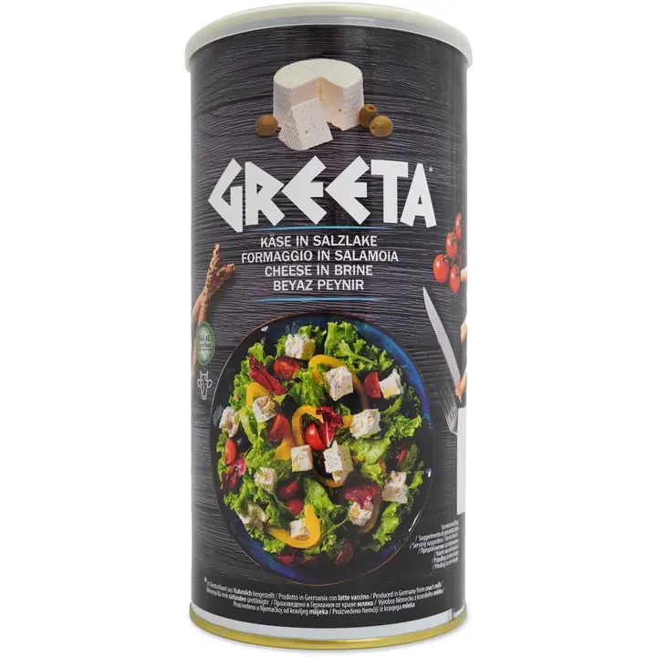 Bergader GREETA salaattijuusto 800g, vedessä, kiekkoina