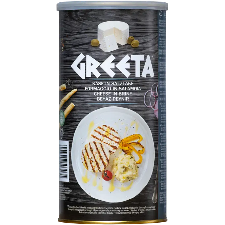 Bergader GREETA salaattijuusto 800g, vedessä, kiekkoina