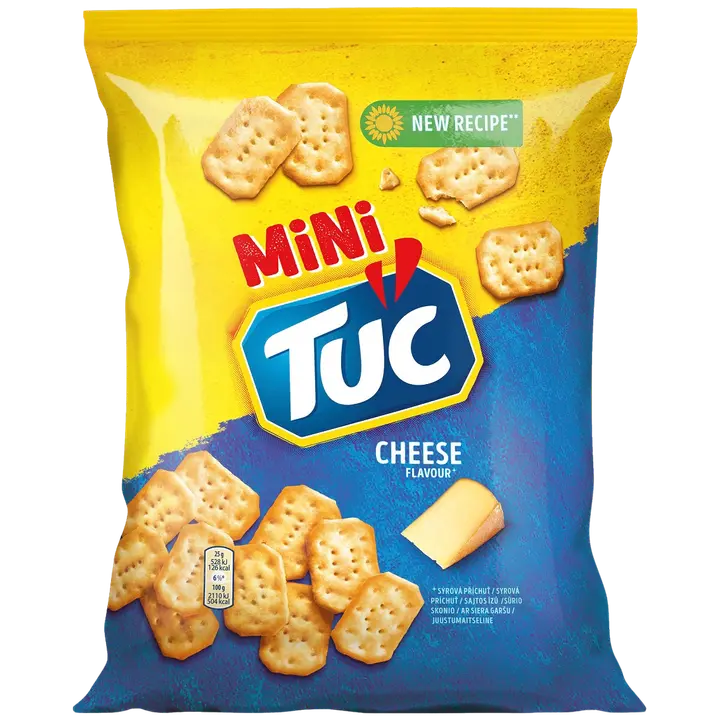 Tuc mini juustumaitselised kreekerid 100 g