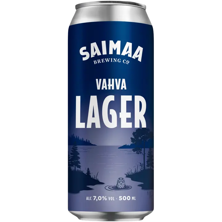 Saimaa Vahva Lager 7,0% olut 0,5l tölkki