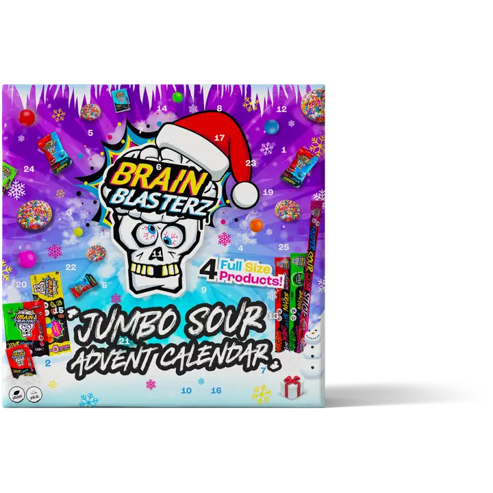Brain Blasterz Jumbo makeisjoulukalenteri 306g