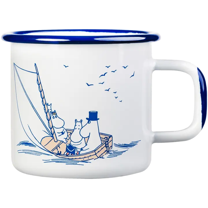 Muurla emalimuki Muumi Sailors 3,7dl