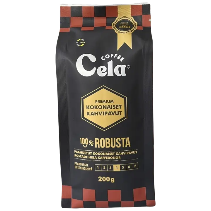 Cela Coffee Kahvipavut Robusta 200g