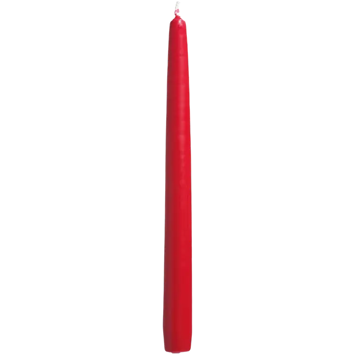 Havi 4kpl/28cm antiikkikynttilä punainen 8 h