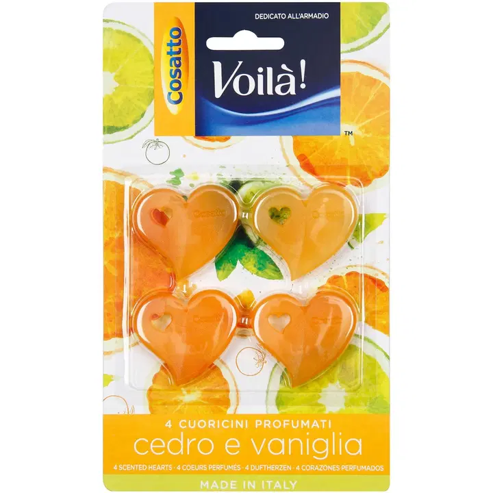 Cosatto tuoksusydän seetri ja vanilja oranssi