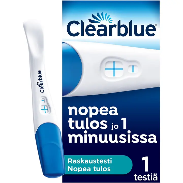 Clearblue Nopea tulos 1kpl raskaustesti