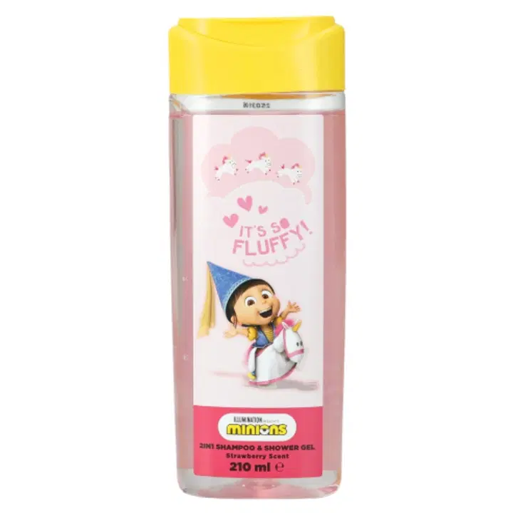 Universal Minions Assortment 2ass Shampoo and Shower Gel 210ml Despicable Me