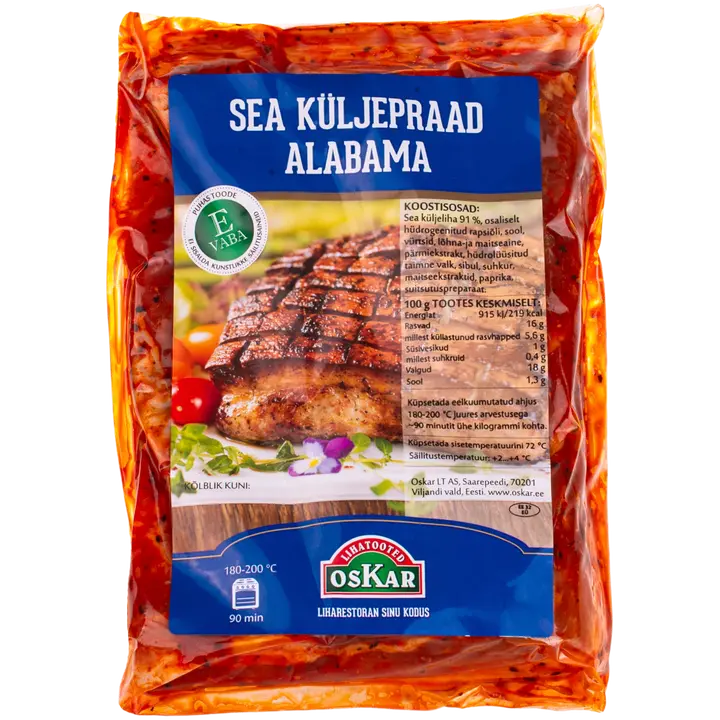 Oskar Sea Küljepraad Alabama ~500G