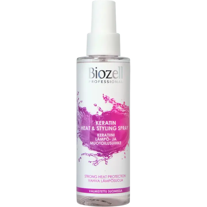 Biozell Professional Keratiini Lämpö- ja muotoilusuihke 150ml