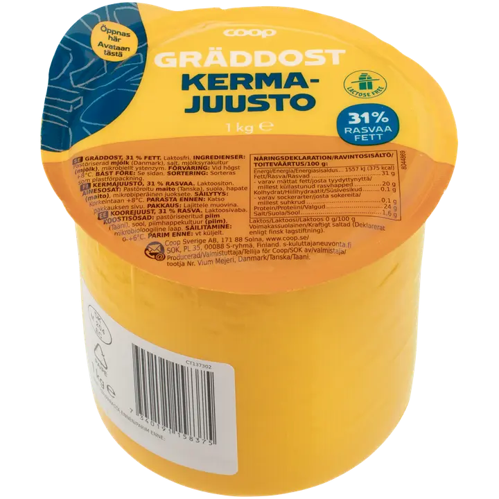Coop kermajuusto 1 kg