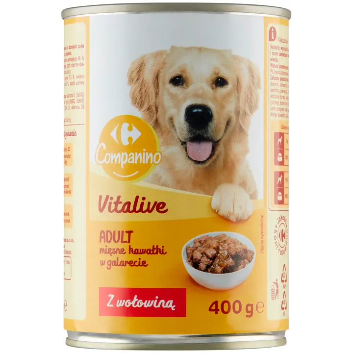 Carrefour koeratoit kana- ja veiselihaga 400g