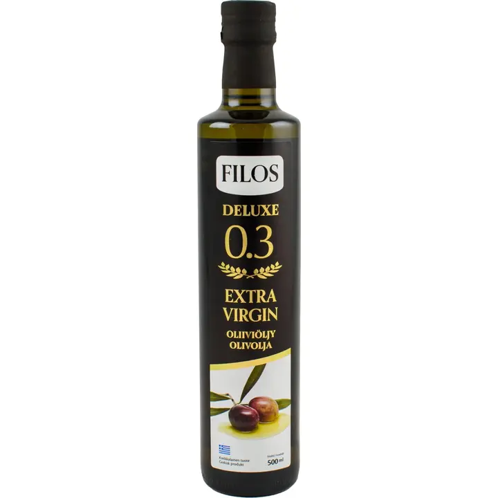 Filos 500ml deluxe 0.3 ekstra-neitsytoliiviöljy