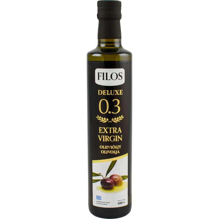 Filos 500ml deluxe 0.3 ekstra-neitsytoliiviöljy