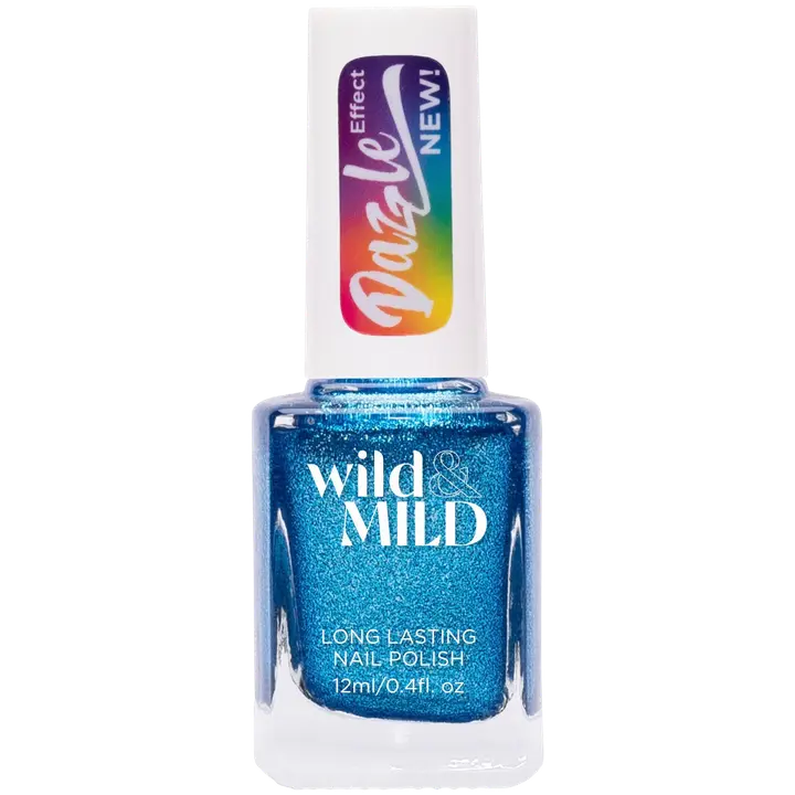 Wild&Mild Dazzle Effect nail polish DA03 Sapphire Eyes 12 ml