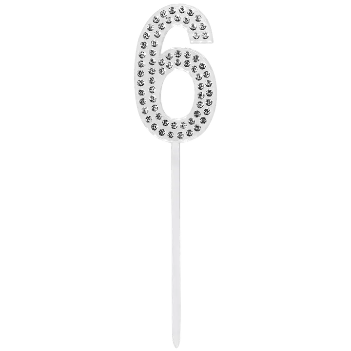 Koristetikku timantein numero 6