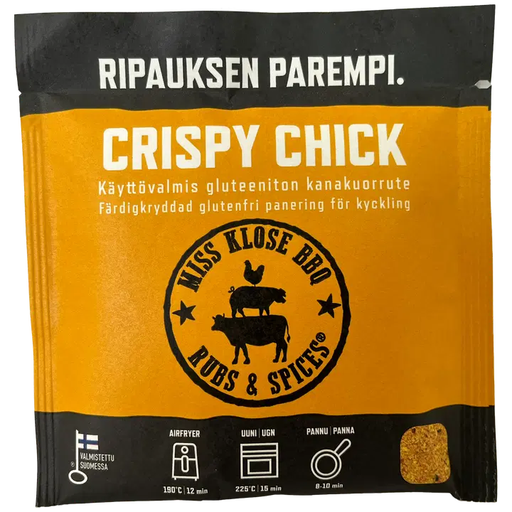 Miss Klose käyttövalmis gluteeniton kanakuorrute Crispy Chick 40 g
