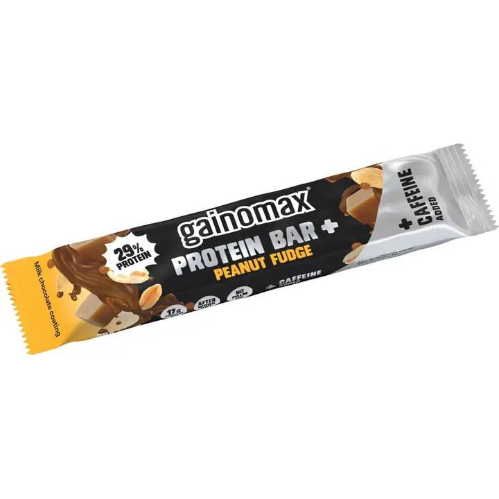 Gainomax Proteiinipatukka maapähkinä kofeiini 60g