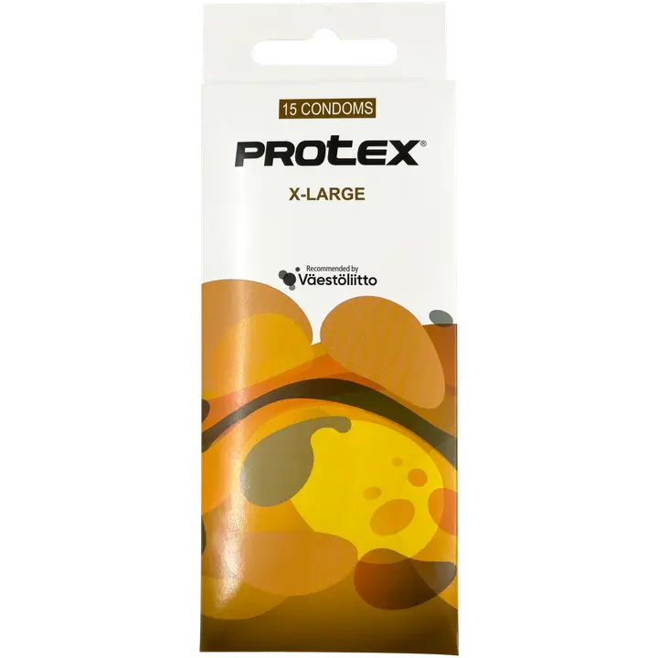 Protex® Läpinäkyvä kondomi XL