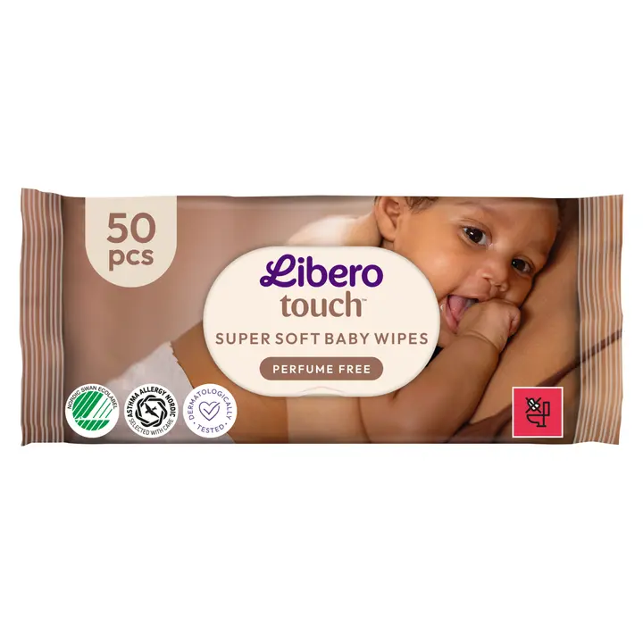 LIBERO Touch Super Soft puhdistuspyyhe 50 kpl