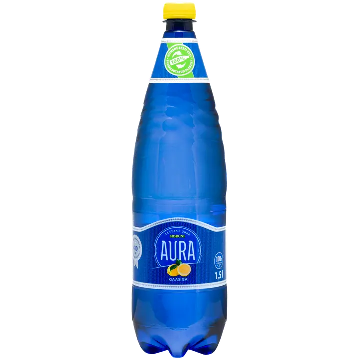 Sidrunimaitseline kergelt gaseeritud vesi