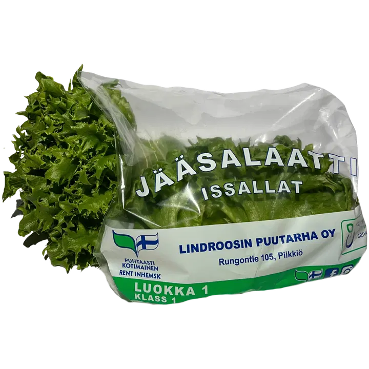 Lindroosin Puutarha jääsalaattipussi 120 g