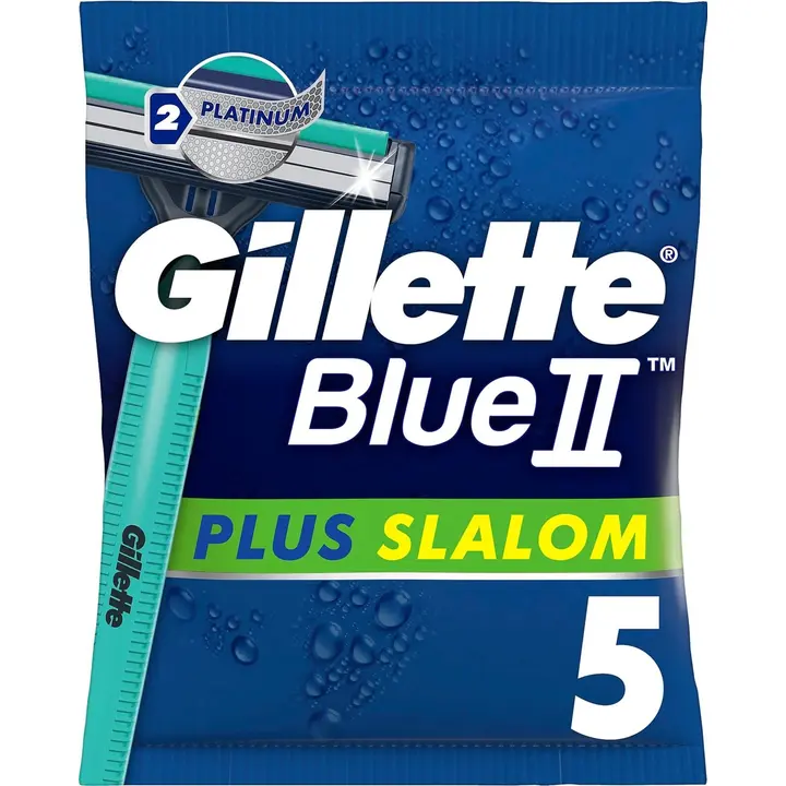 Gillette 5kpl BlueII Plus Slalom varsiterä