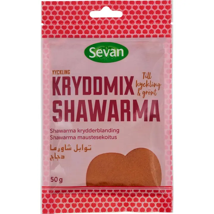 Sevan Shawarma maustesekoitus 50g