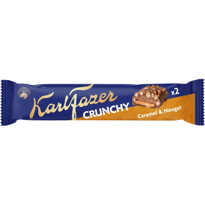 Karl Fazer Crunchy suklaapatukka 55g