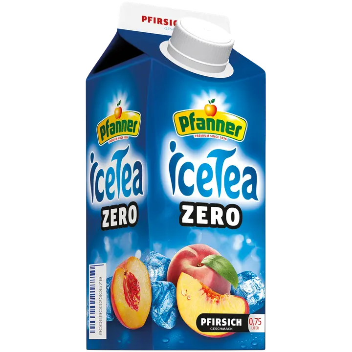 Pfanner Zero Persikkajäätee 0,75l