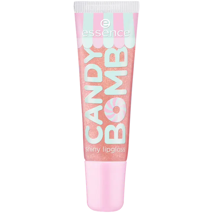 essence CANDY BOMB shiny lipgloss 01 Cotton Candy 10 ml