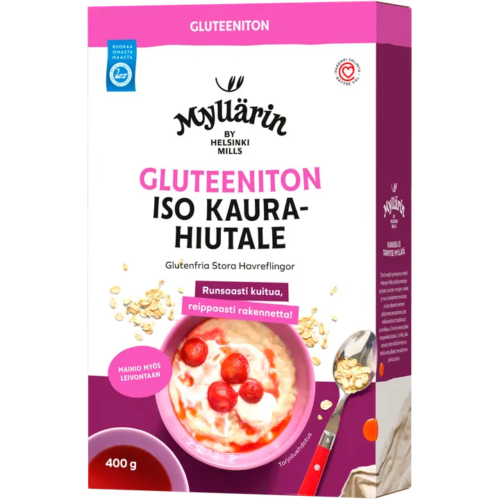 Myllärin Gluteeniton Iso Kaurahiutale  400 g